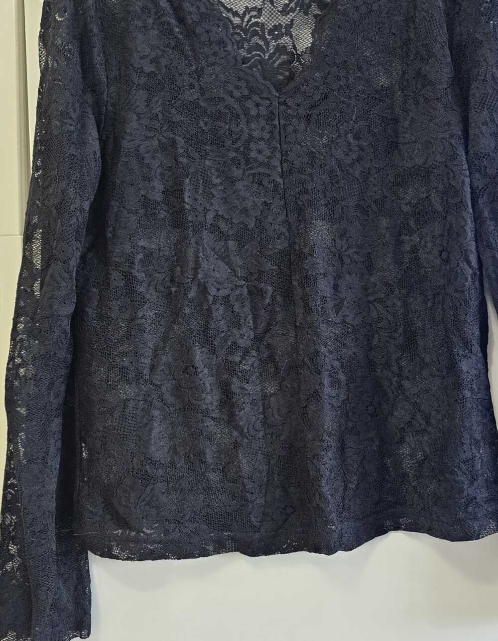 Lace Long Sleeve Top - Picture 5 of 8